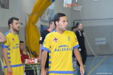 Juanjo durante el partido