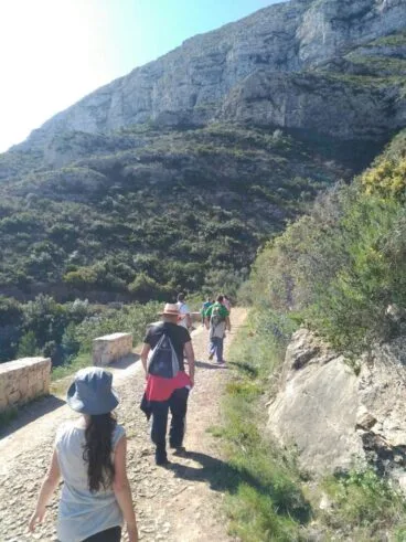 La falla Diana se fue de excursión al Montgó