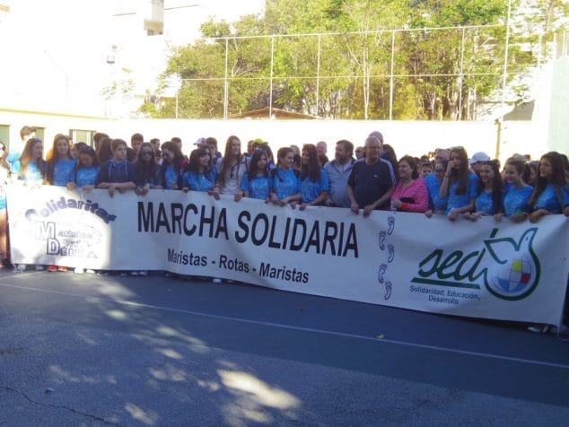 La Marcha SED del colegio Maristas cumplió veinte años de solidaridad 2 marcha colegio maristas 2016