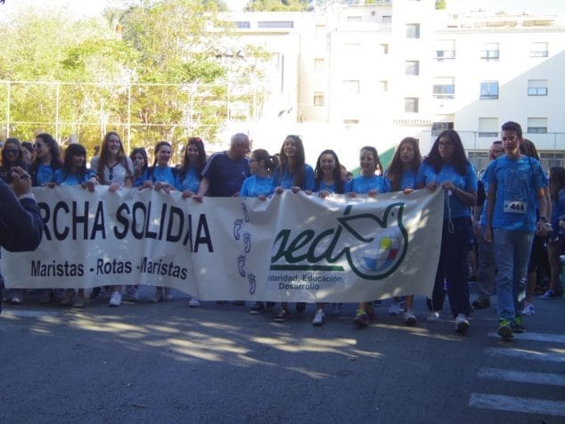 La Marcha SED del colegio Maristas cumplió veinte años de solidaridad 4 marcha sed colegio maristas 2016