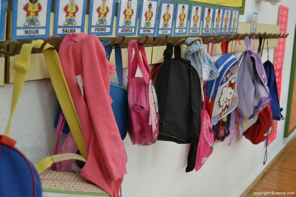 Matriculación alumnado infantil Dénia