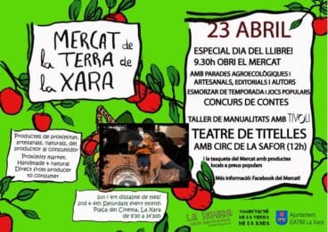 mercat de la terra la xara 23 abril