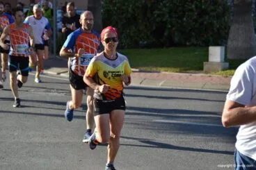 Mila Ortega durante la prueba