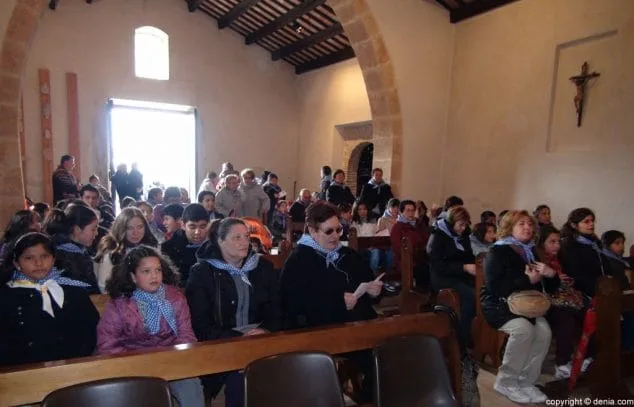 misa en honor a santa paula en denia