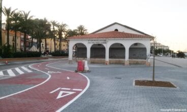 nuevo paseo en la ribera del puerto