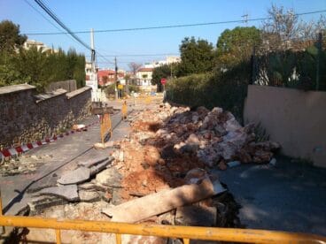 Obras de alcantarillado