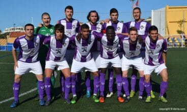 Once de la UE Gandía en Dénia