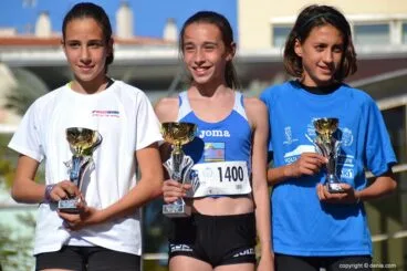 Podio Alevin Femenino