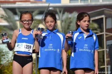 Podio Benjamín Femenino
