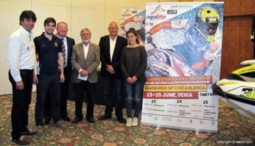 presentacion del campeonato del mundo motos de agua