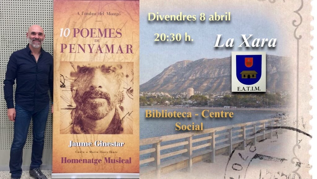 Presentación del disco '10 Poemes de Penyamar' en la Xara