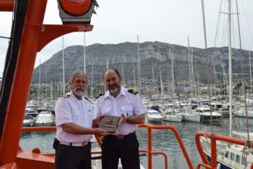 Salvamento Marítimo en el Salón Náutico de Dénia