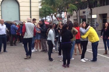 simulacro de emergencia en el centro social de denia