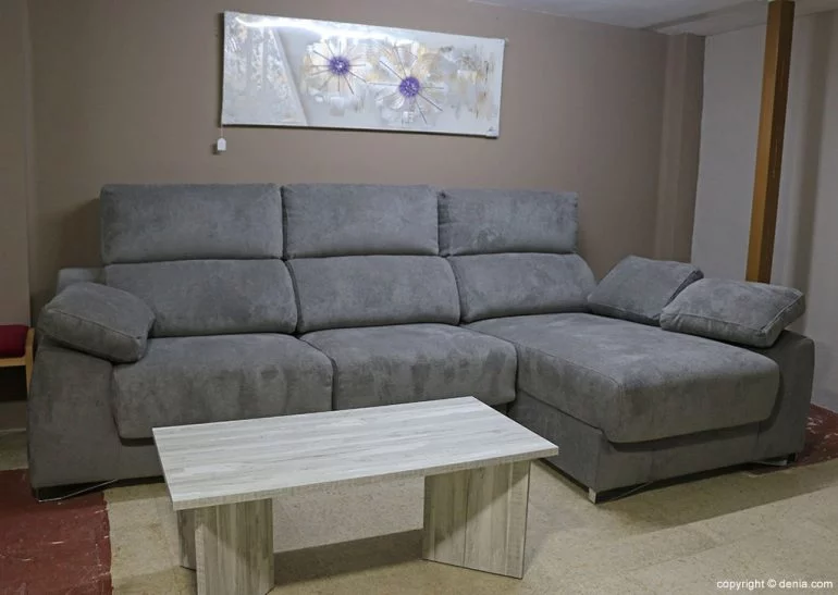 Gray sofa Furniture Mencor