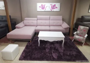 Sofá rosa Muebles Mencor