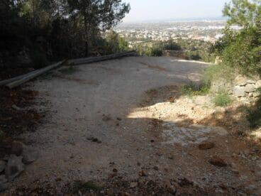 Trabajos de mejora en el Camí de la Colònia