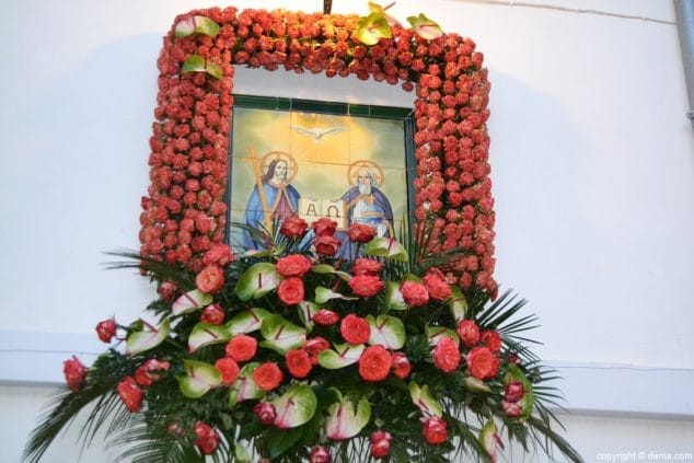 07 fiestas santissima trinitat denia imagen de la santissima trinitat