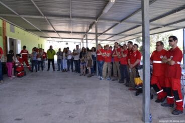 Asistentes al acto de celebración de ACIF
