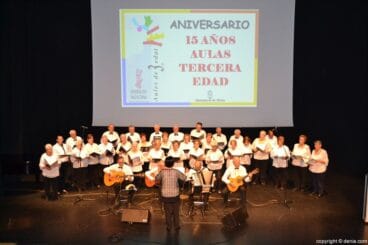 Celebración de los 15 años de las Aulas de la Tercera Edad – Actuación de la Coral del Hogar de Jubilados