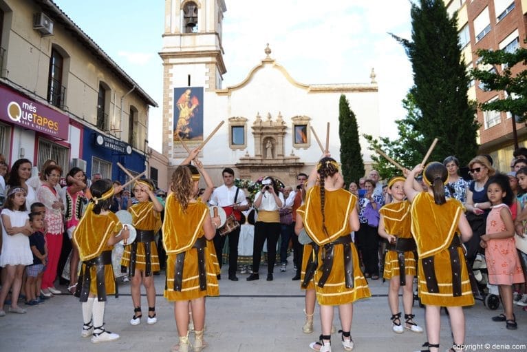Danses del Corpus Dénia 2016 - Los palotets