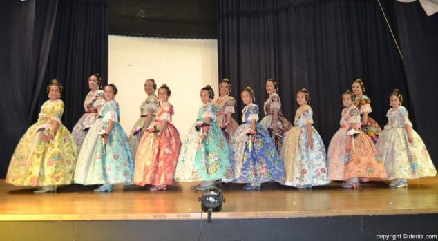 19 candidatas a falleras mayores de denia 2017