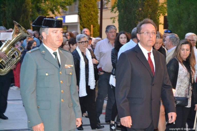 Procesión de la Mare de Déu dels Desemparats - Autoridades