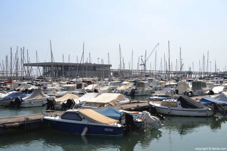 Puerto de Dénia - Barcos amarrados