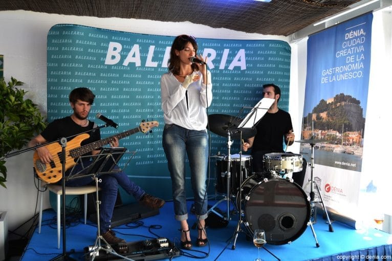 Presentación ferry Dénia Ciutat Creativa - Animación musical