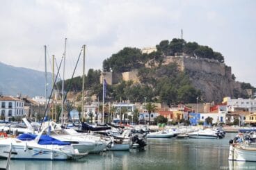 Puerto de Dénia – El castillo desde el puerto