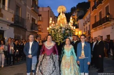 Procesión de la Mare de Déu dels Desemparats – Falla baix la Mar