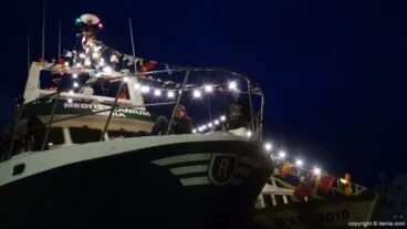 Procesión de la Mare de Déu dels Desemparats – barcos decorados