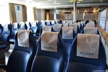 Presentación ferry Dénia Ciutat Creativa – Butacas