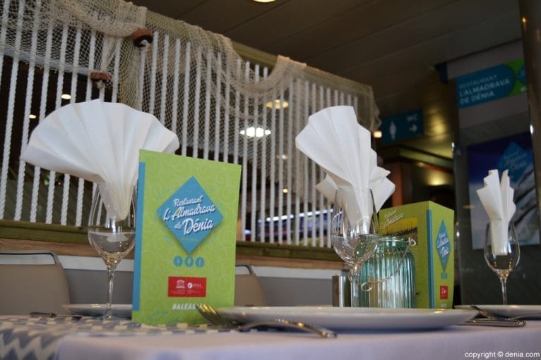 Presentación ferry Dénia Ciutat Creativa - Restaurante L'Almadrava de Dénia