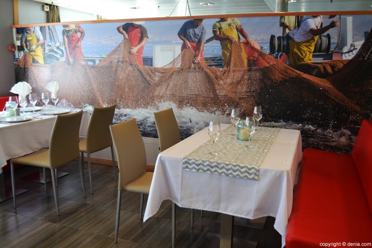 Presentación ferry Dénia Ciutat Creativa - restaurante