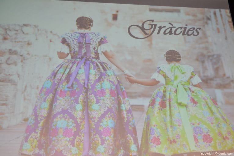 Despedida de Alejandra y Marina - falleras mayores de Dénia 2016