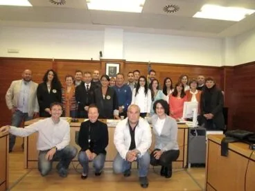Alumnos de la UNED en el juzgado de Dénia