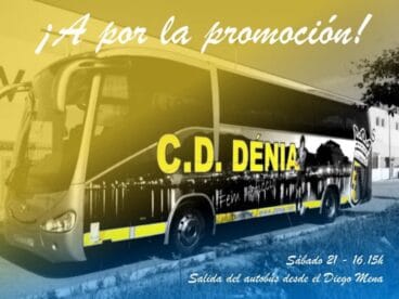 autobus para seguidores del cd denia