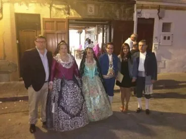 Cargos de París Pedrera en la procesión de los Desamparados