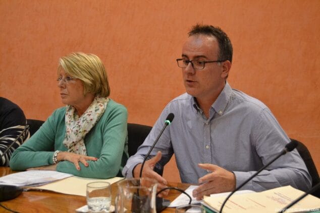 concejales de ciudadanos en el pleno de denia