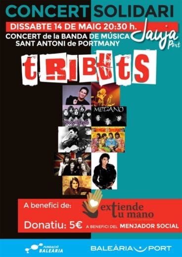 concierto de la banda de musica de sant antoni de portmany