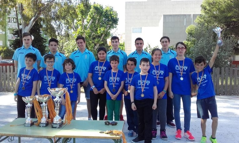 Equipo colegio Les Vessanes
