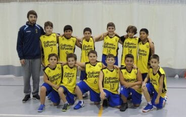 Equipo Dénia Básquet Alevín Masculino