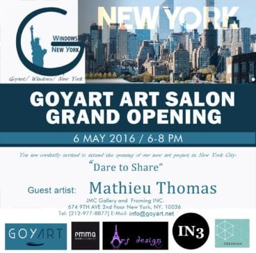 Exposición de Mathieu Thomas en Nueva York