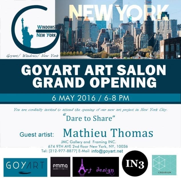 Mathieu Thomas, francés afincado en Dénia, expone sus cuadros en Nueva York 4 exposicion de mathieu thomas en nueva york