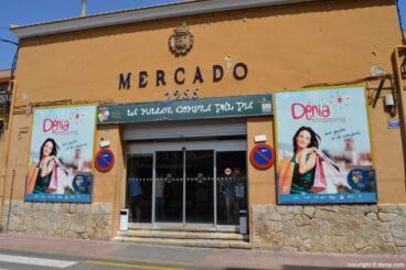 fachada del mercado municipal de denia