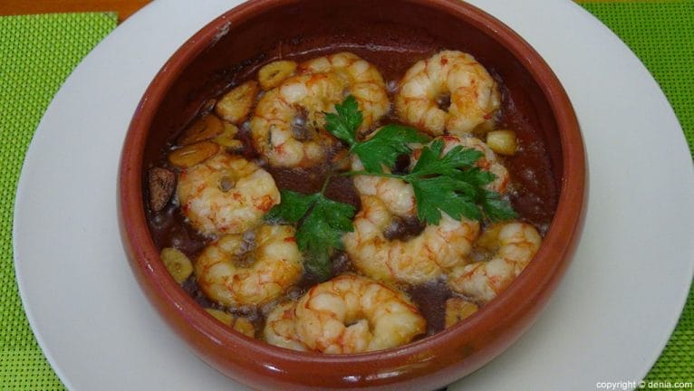Gambas Taperia Perla Negra