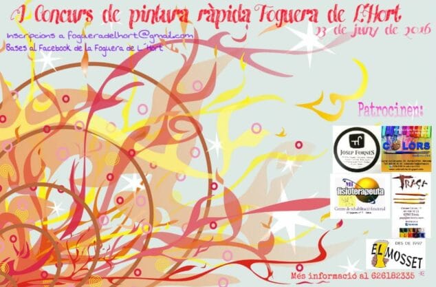 i concurso de pintura rapida foguera lhort