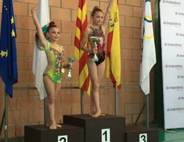 nastia bolshakova en el podio