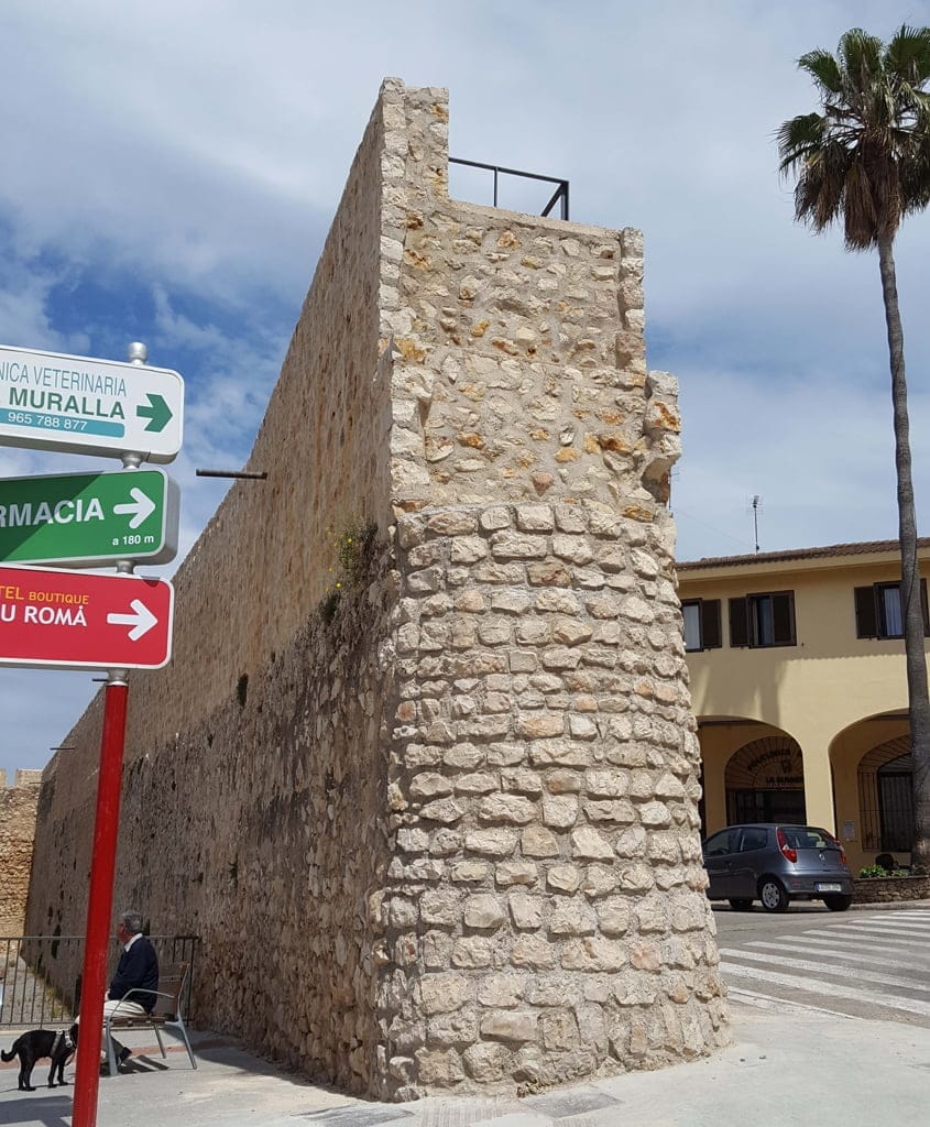Restauración de la muralla del Castillo