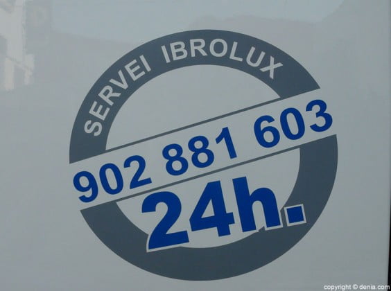 Servicio las 24 horas Ibrolux